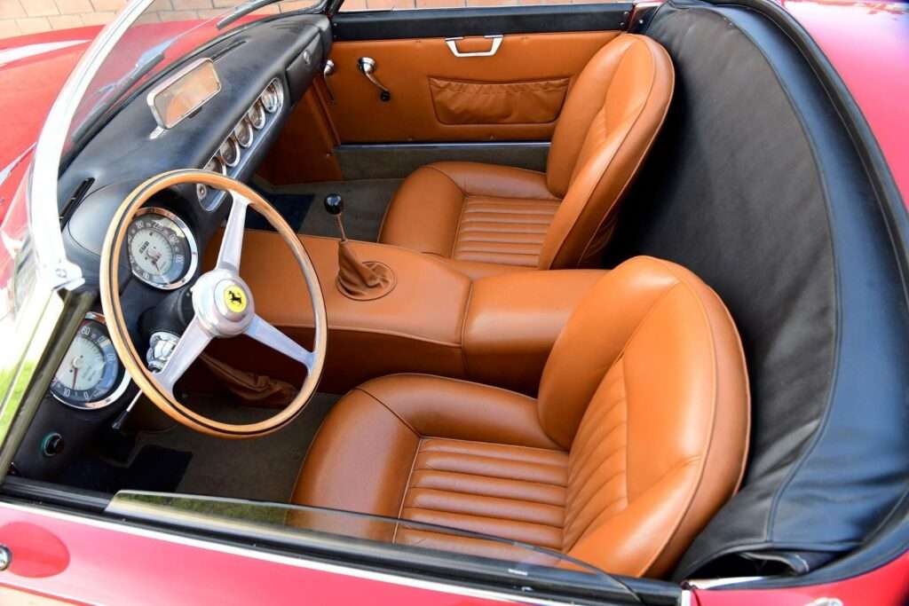 1962 Ferrari 250GTE interior