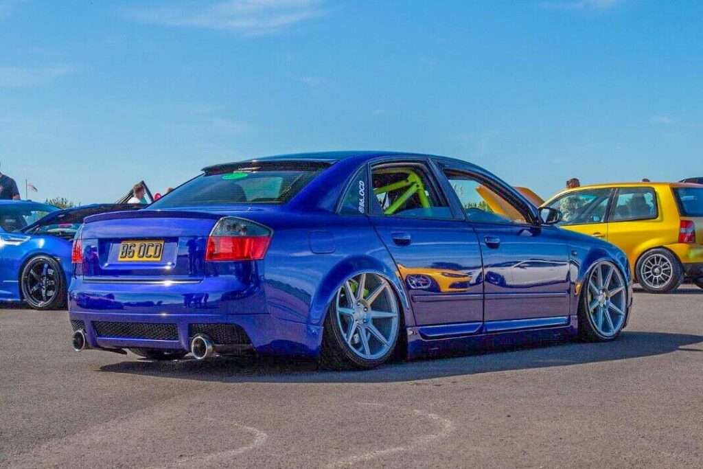 Audi A4 1.8T Air Ride Show Car rear