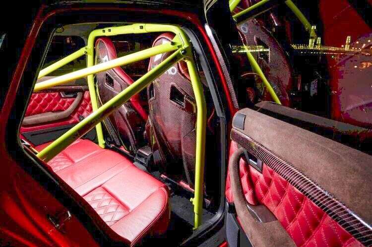 Audi A4 1.8T Air Ride Show Car interior