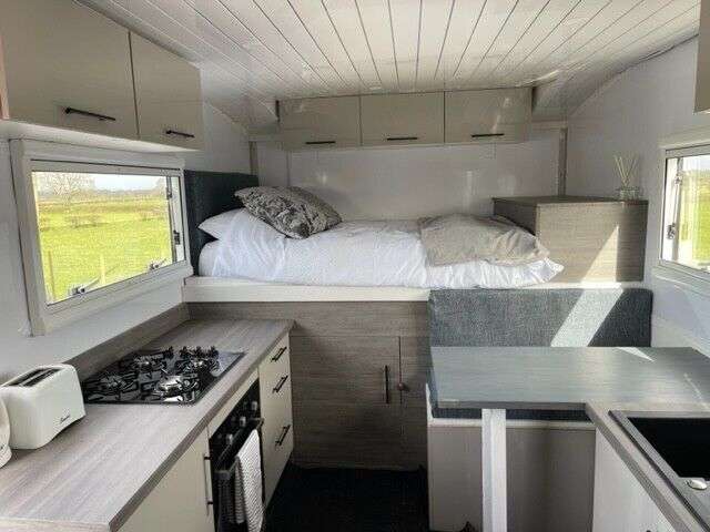 Bedford 4x4 overlander interior