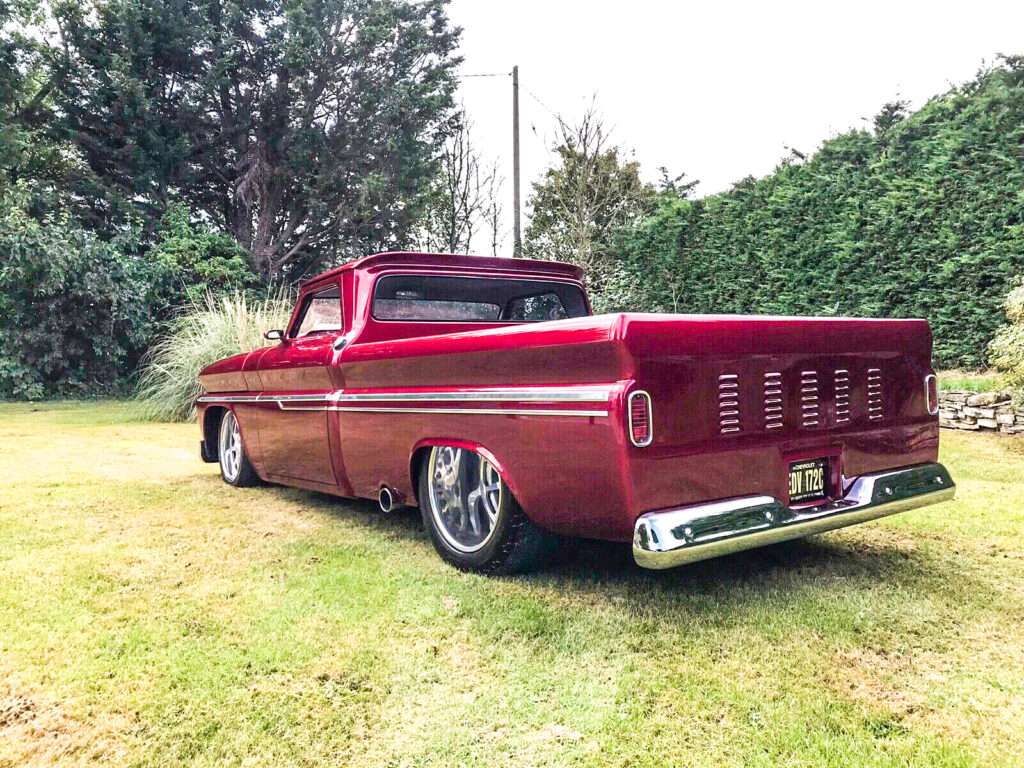 1965 Chevrolet C10 show truck rear