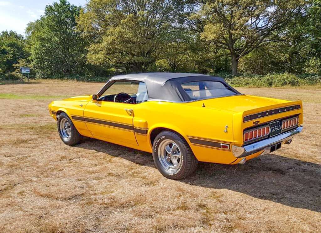 1969 Shelby 500 GT convertible rear