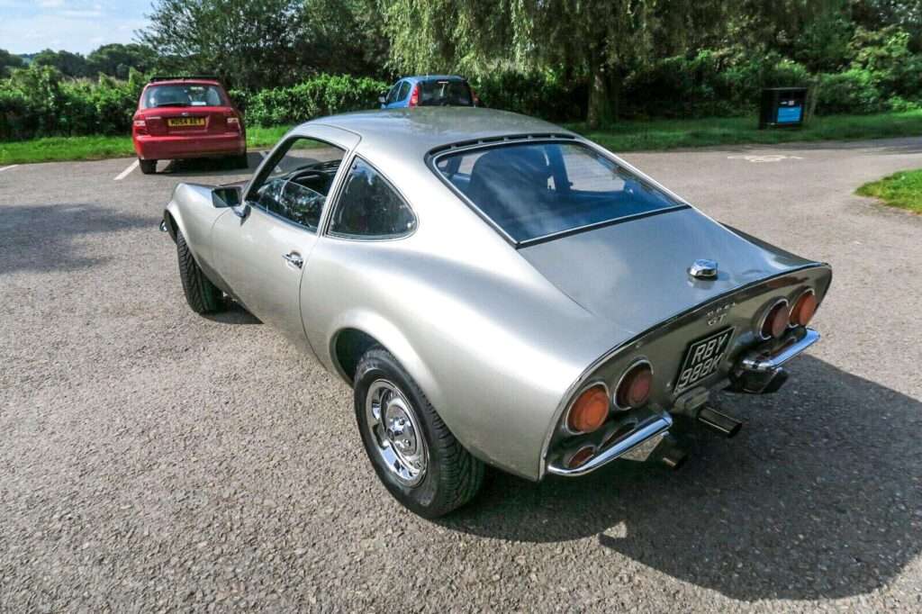 1972 Opel GT classic car rear