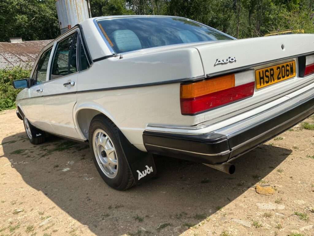 1981 Audi 5000 S 5E CD rear