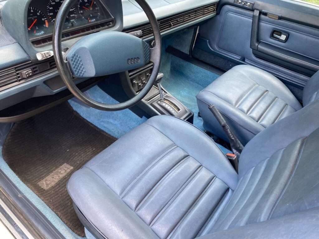 1981 Audi 5000 S 5E CD interior