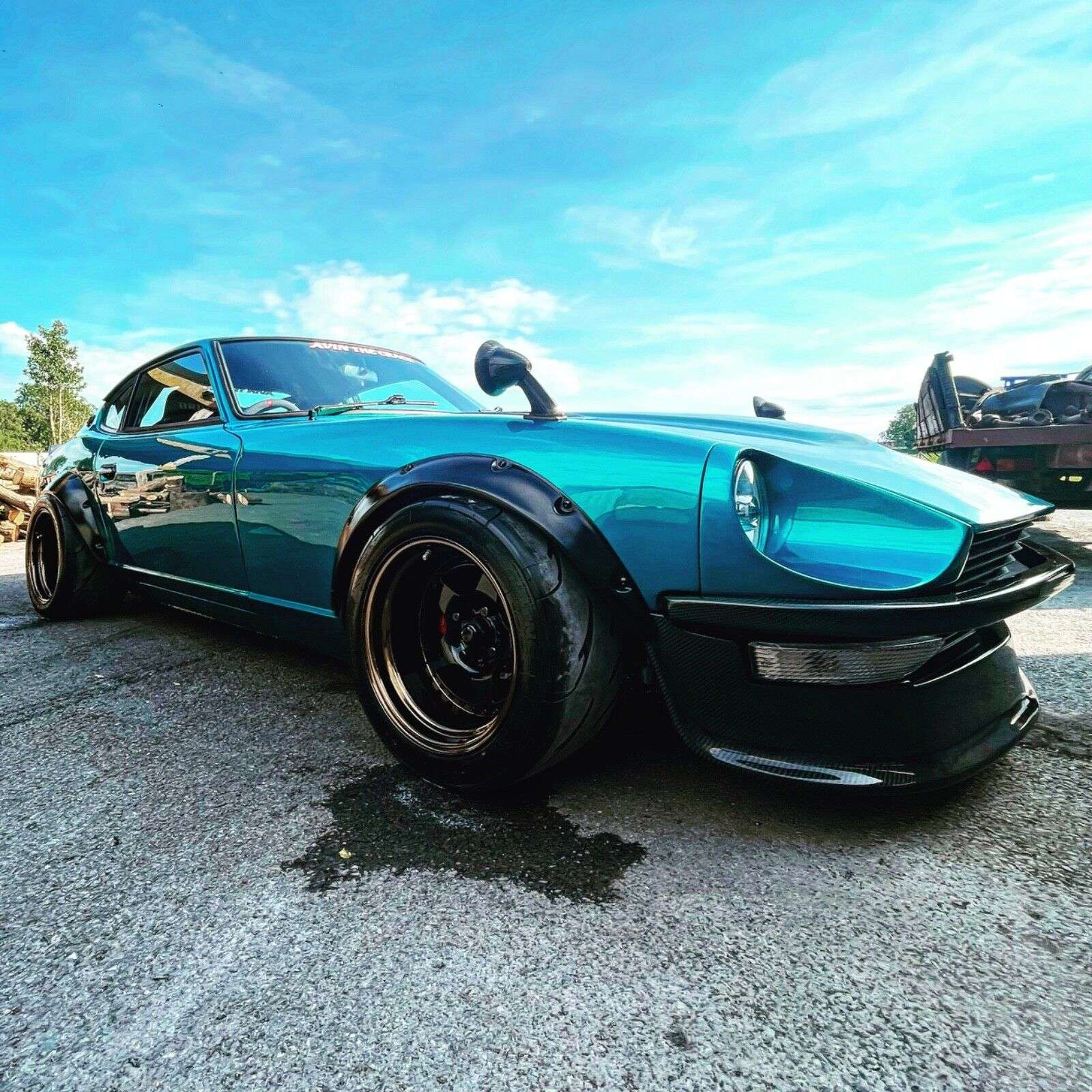 BMW M3 powered Datsun 280Z front