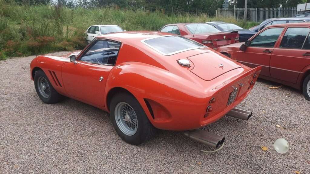 Ferrari 250 GTO McBurnie replica rear