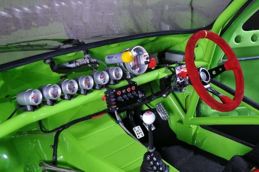 Ford Escort Mk1 MSA Race Car interior