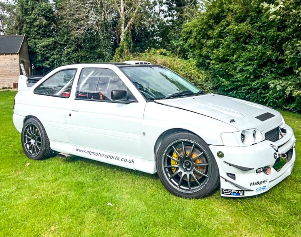 Ford Escort RS Cosworth track car front
