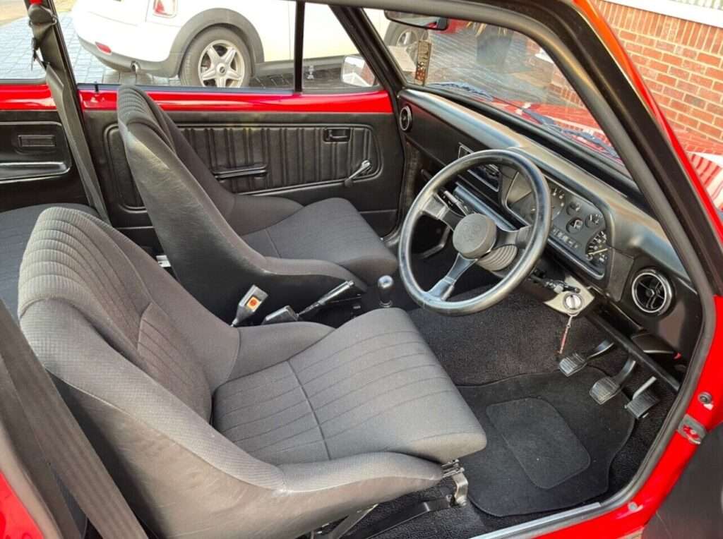 Ford Escort mk2 RS Mexico interior