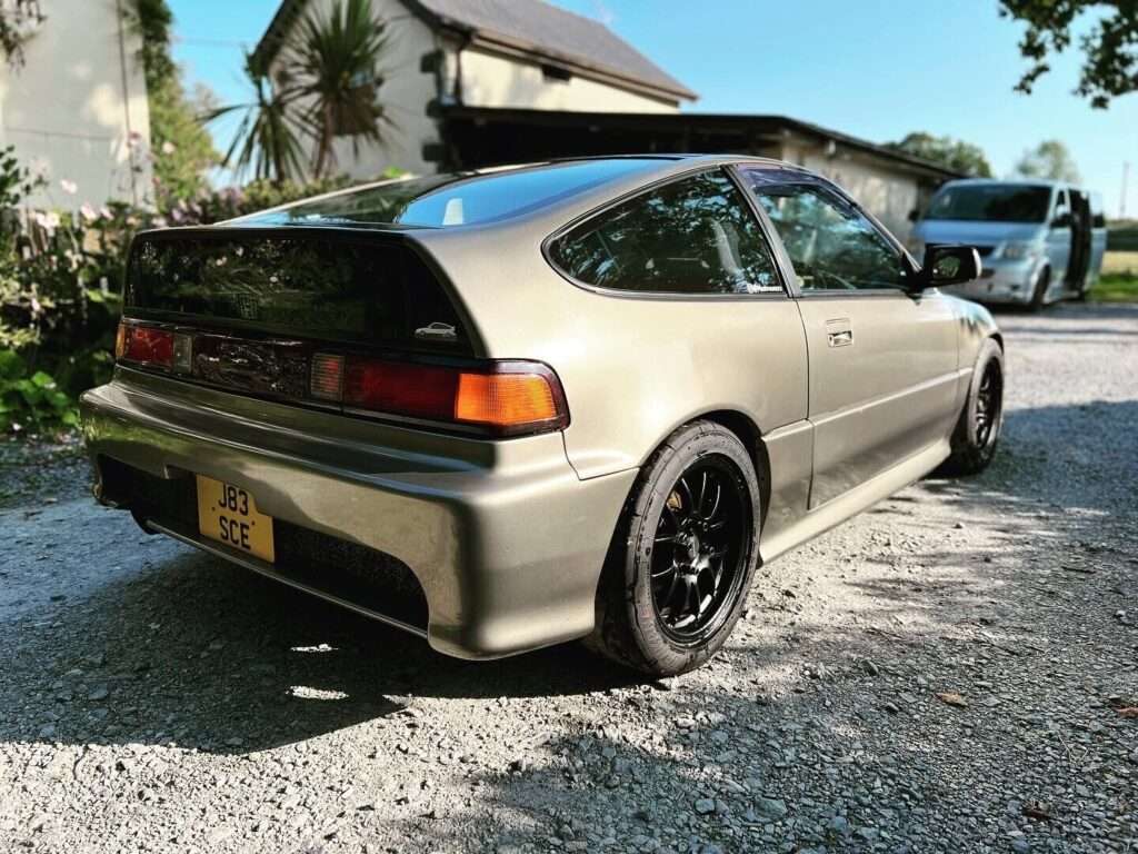Honda CRX Turbo - 617bhp rear