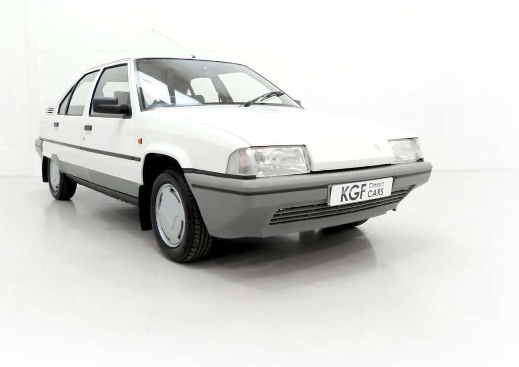 Iconic 1989 Citroen BX14 Leader front