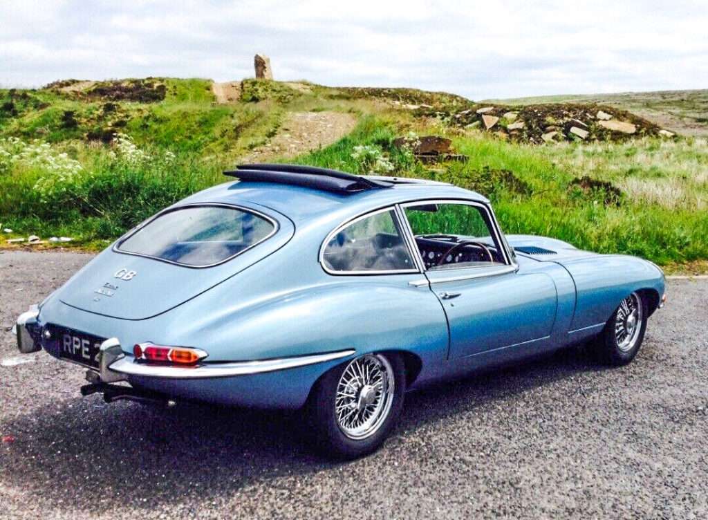 Series 1 Jaguar 2+2 E-Type rear