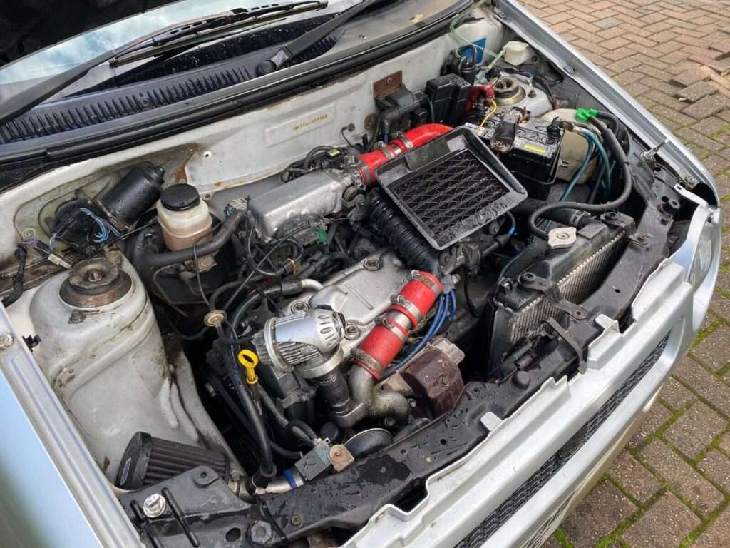 Suzuki Alto Works Turbo HA11S engine