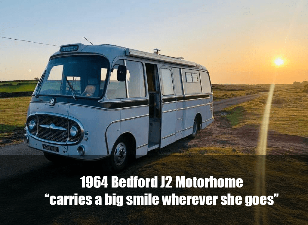 Bedford J2 vintage motorhome