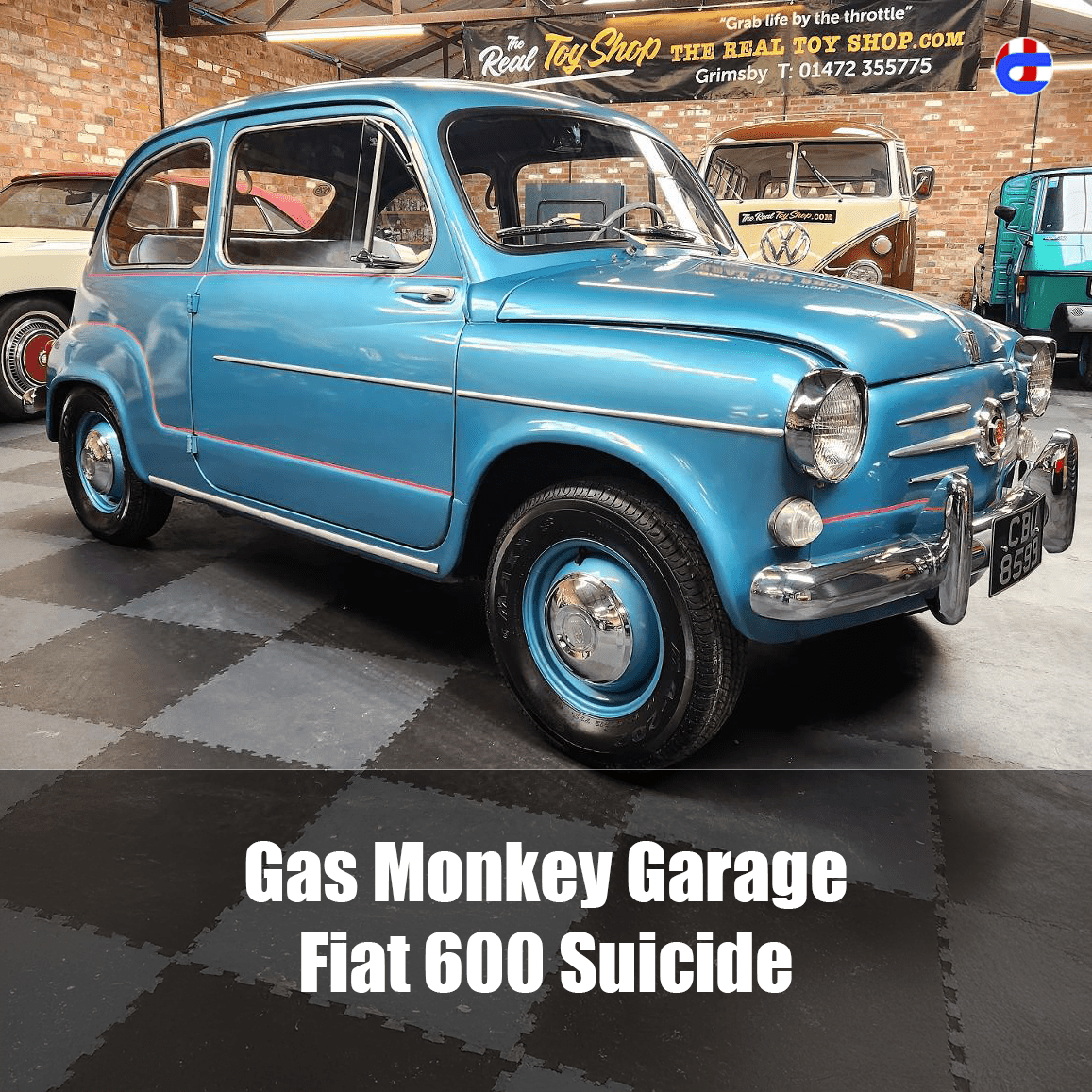 Fiat 600 Suicide from Texas Gas Monkey Garage