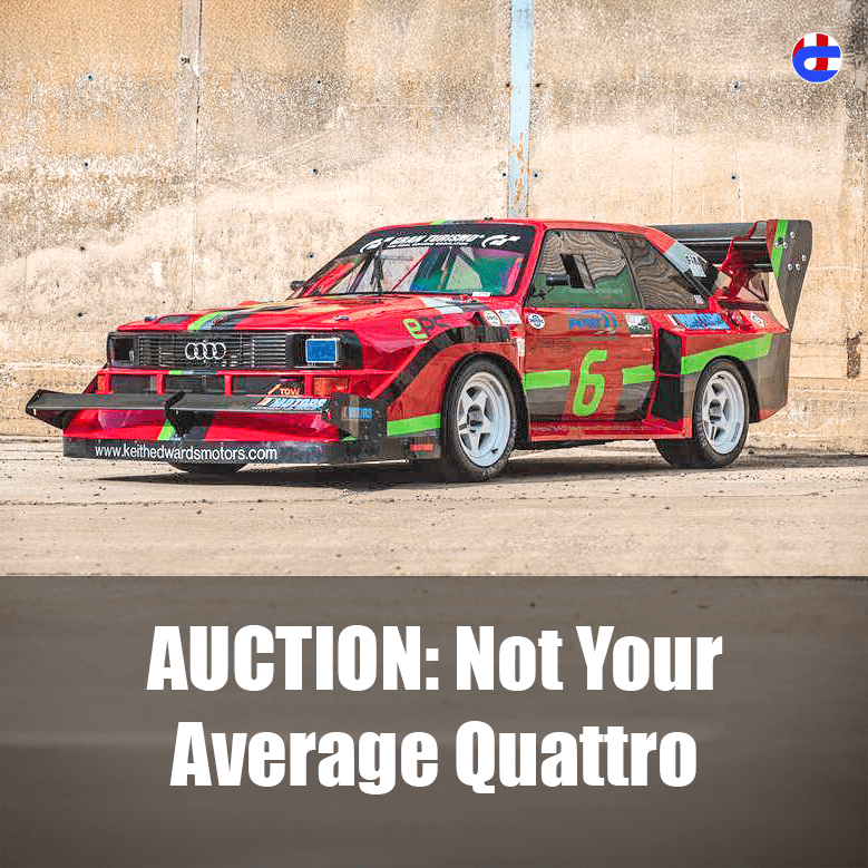 Keith Edwards Mad Quattro for auction