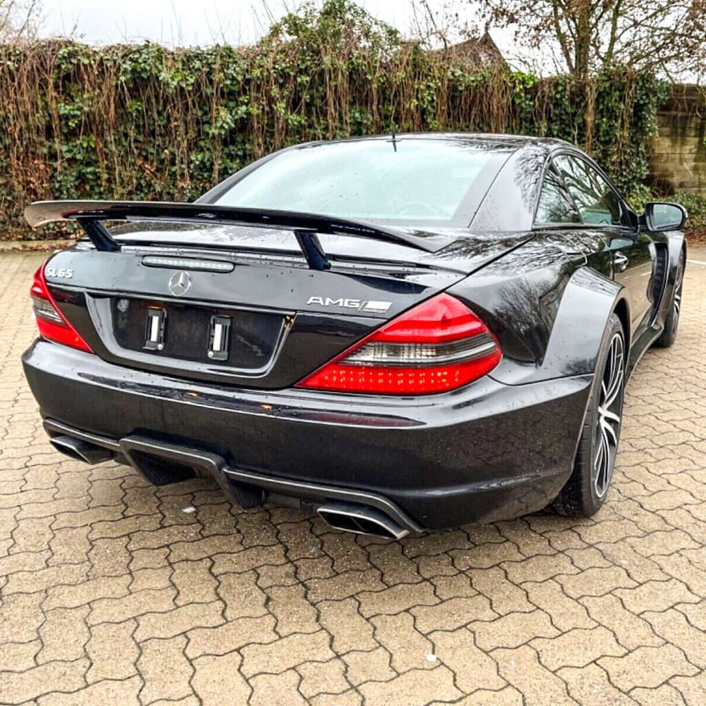 Mercedes Benz Sl 65 Amg Black 2