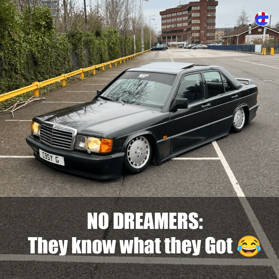 Mercedes Cosworth Air Ride Fb