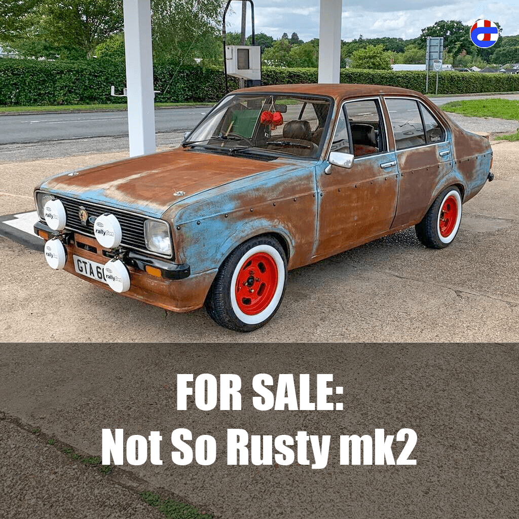 Quirky Mk2 Escort 1600 Ghia Fb