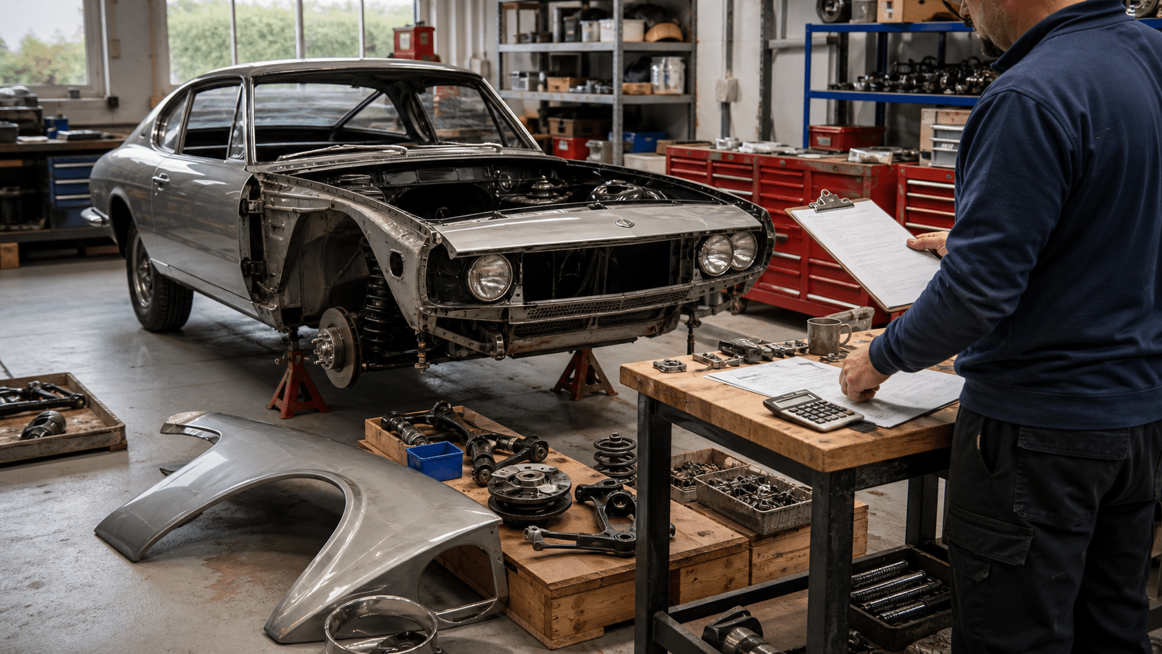 How Much Does It Cost to Restore a Project Car in the UK?
