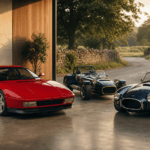 Three specialist cars representing replica cars and British kit cars