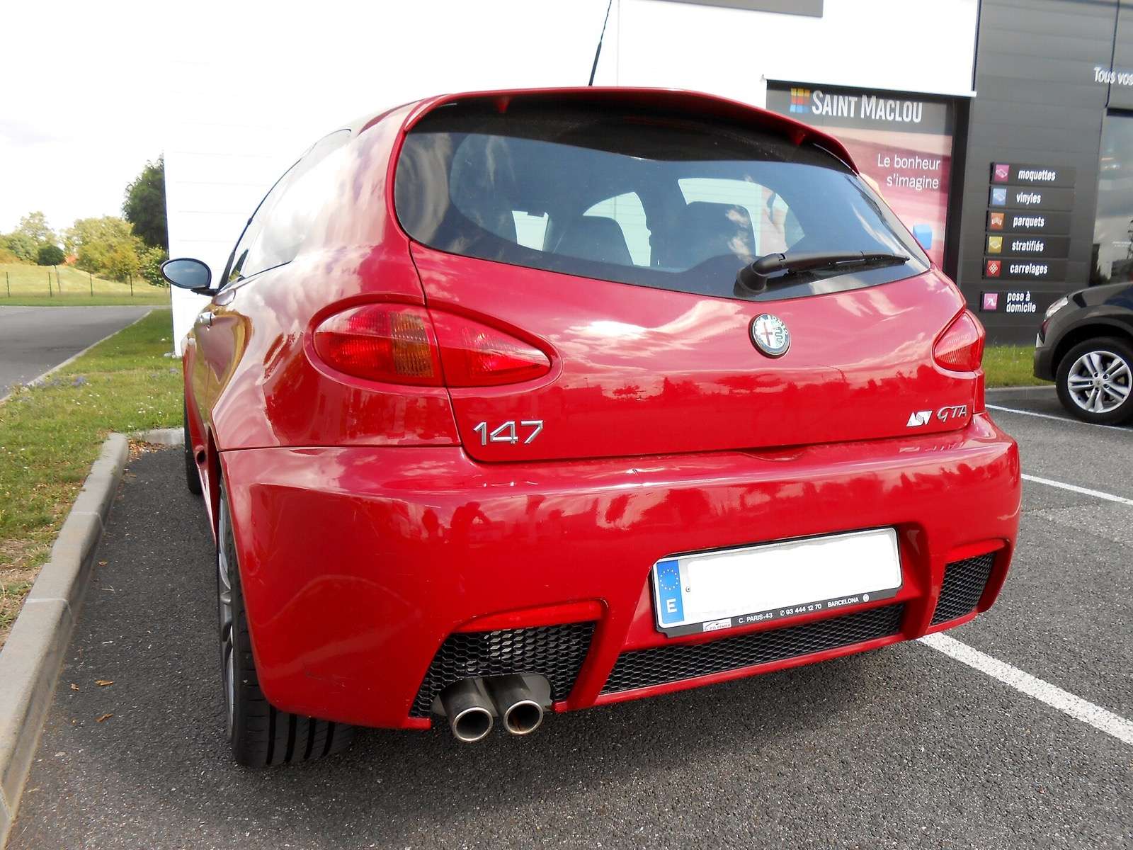 Alfa Romeo 147 GTA rear view