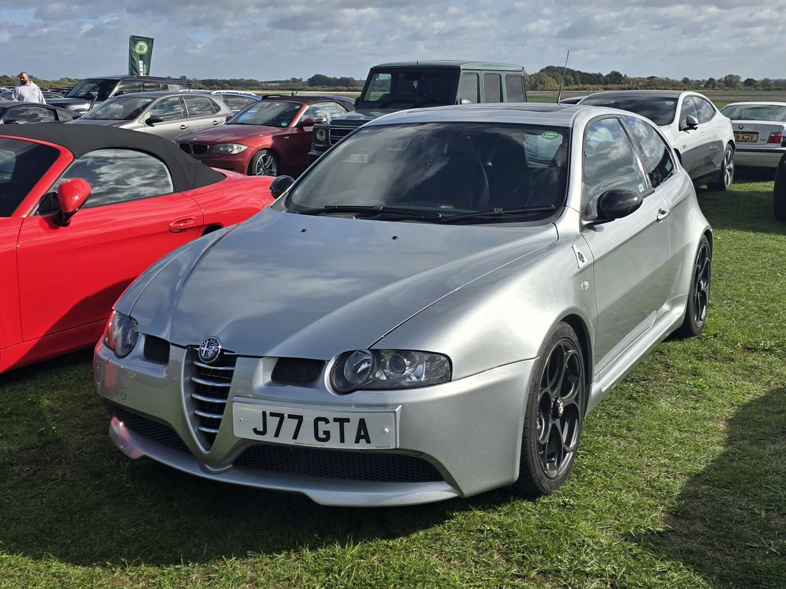 Alfa Romeo 147 GTA showing V6 badging
