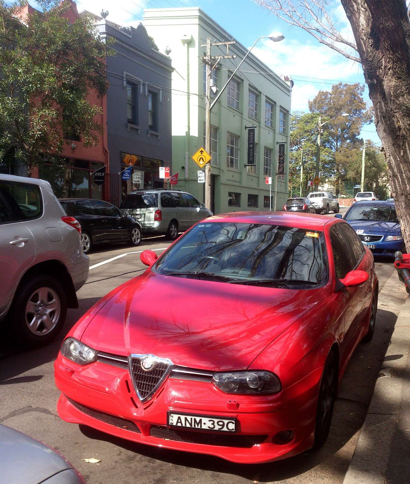 2003 Alfa Romeo 156 GTA saloon side view