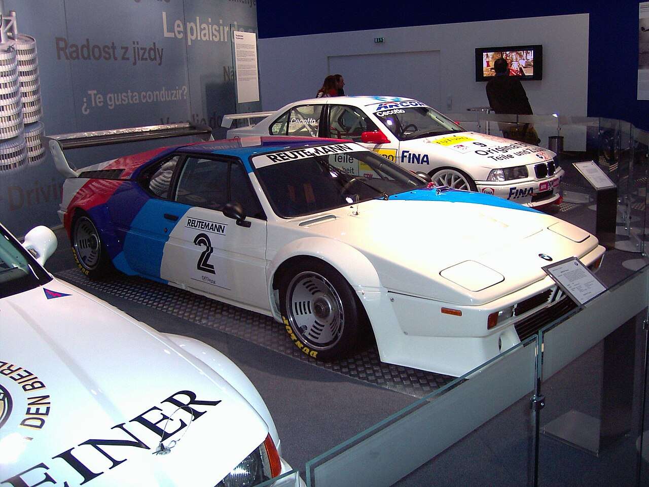 BMW M1 in period-correct form
