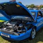 Red 1997 Fiat Coupé 20V Turbo viewed from the front three-quarter angle