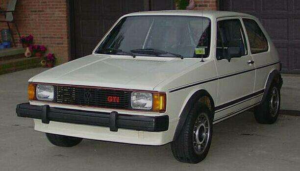 Late Volkswagen Golf Mk1 GTI