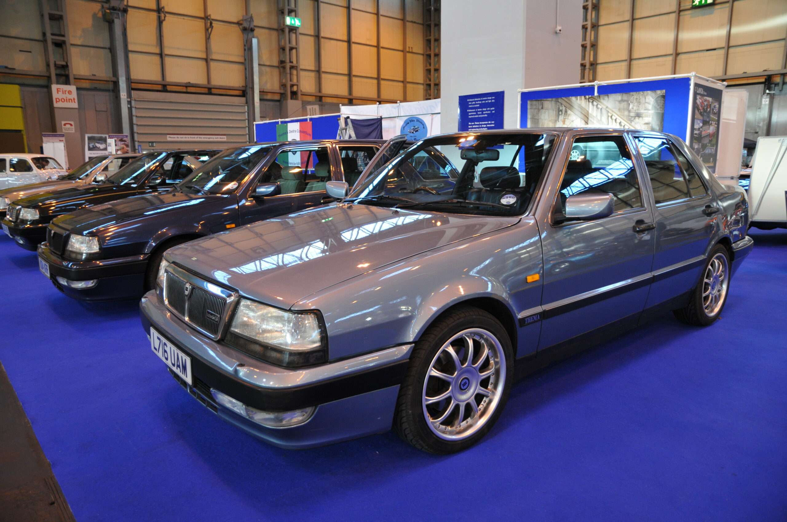 Lancia Thema Turbo at the NEC Classic Motor Show