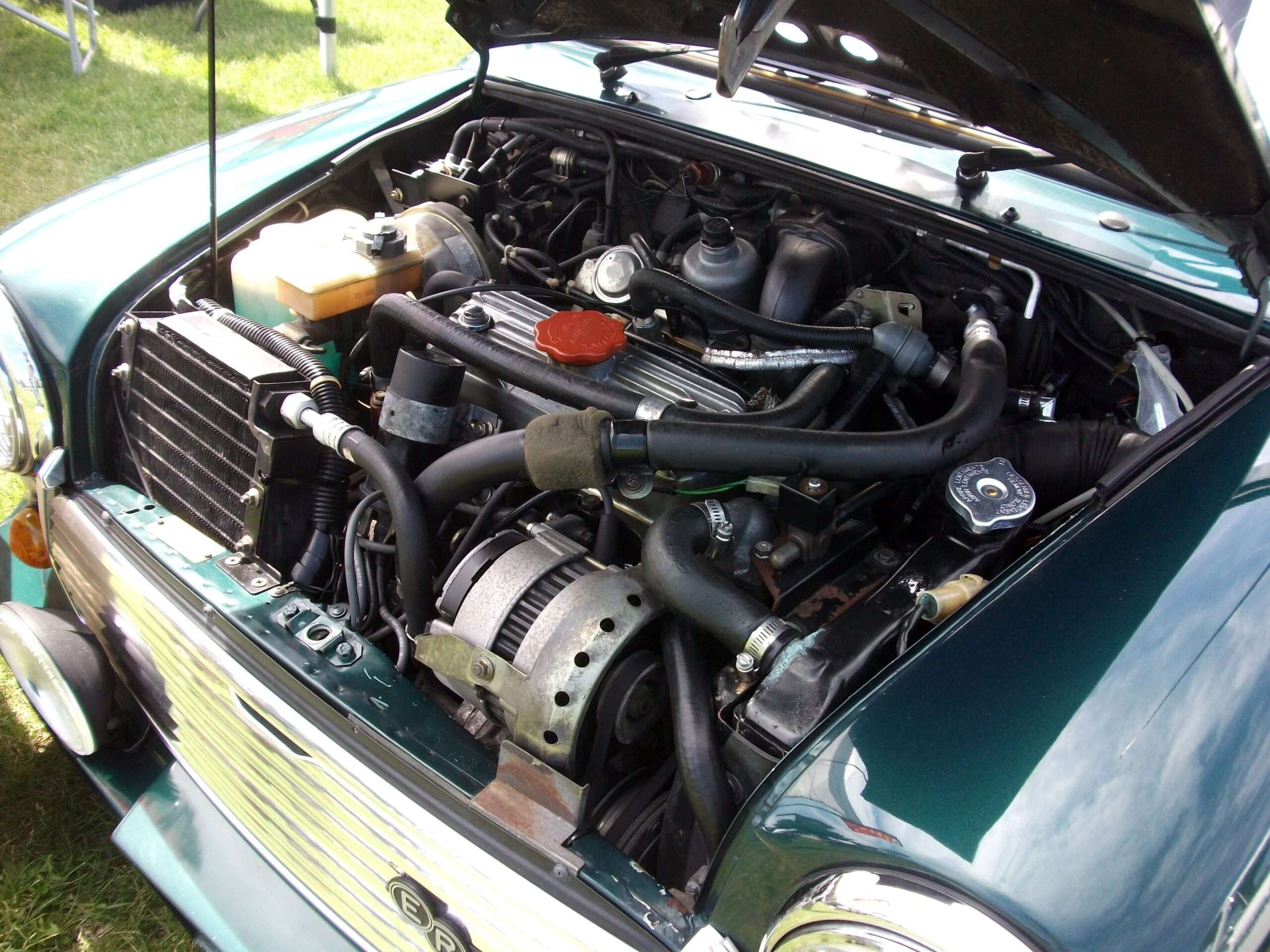 Turbocharged 1275cc A-Series engine in a 1990 ERA Mini Turbo