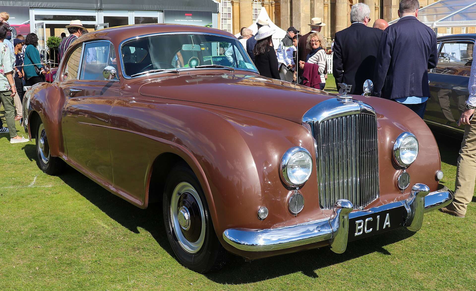 Bronze Bentley R-Type Continental fastback