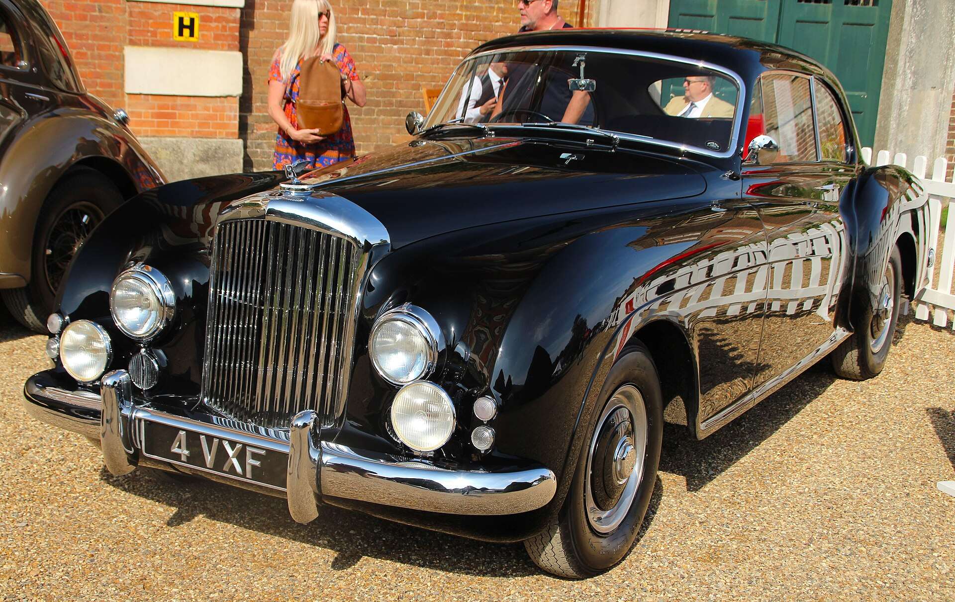 Green Bentley R-Type Continental H.J. Mulliner fastback