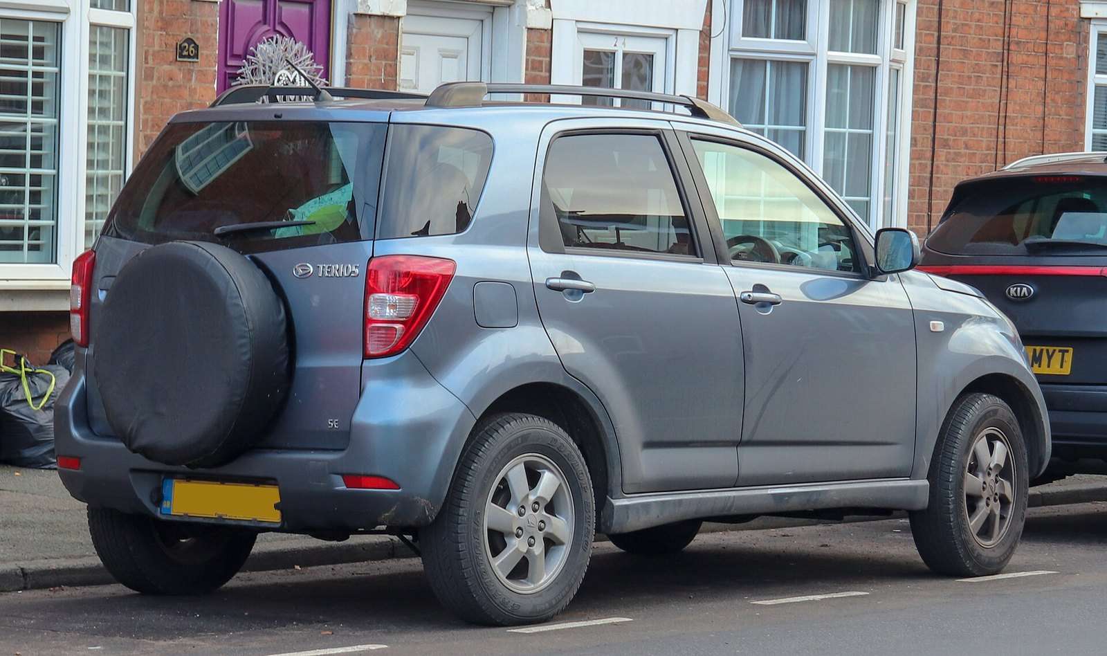 2008 UK-market Daihatsu Terios SE 1.5 rear view