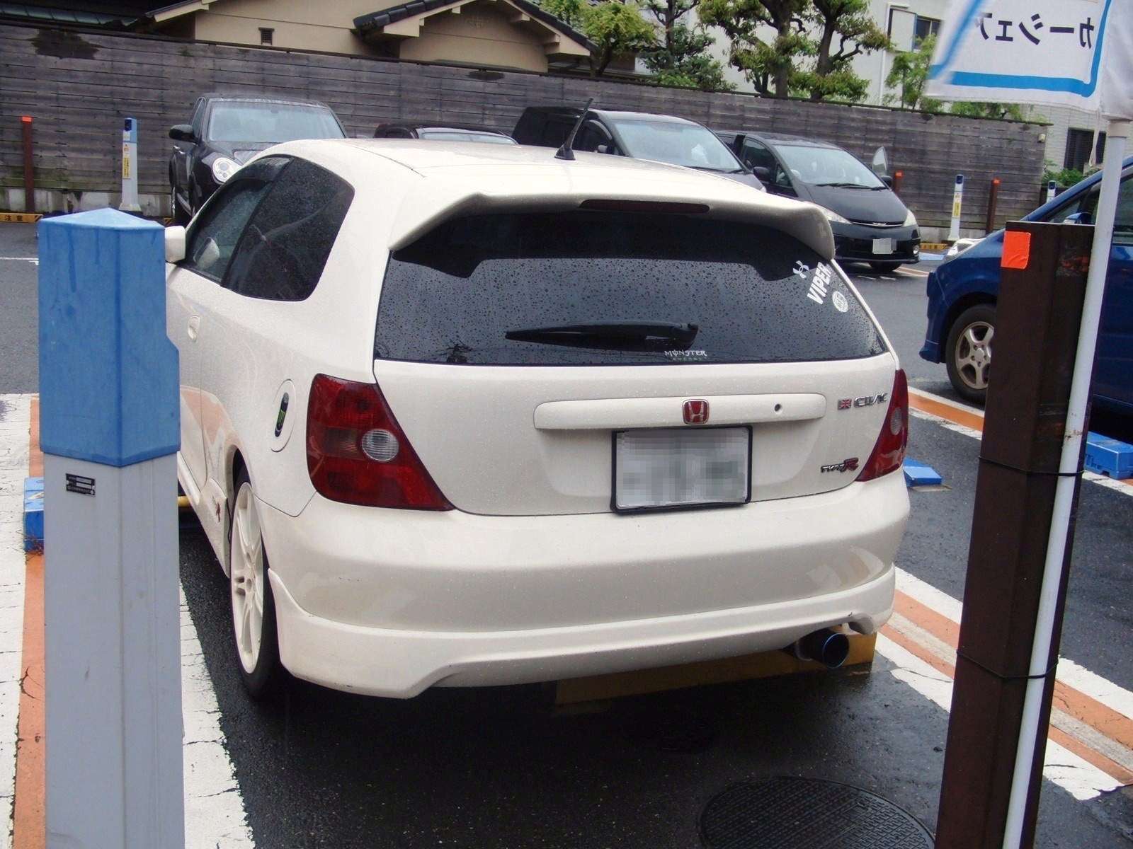 Honda Civic Type R EP3 rear view