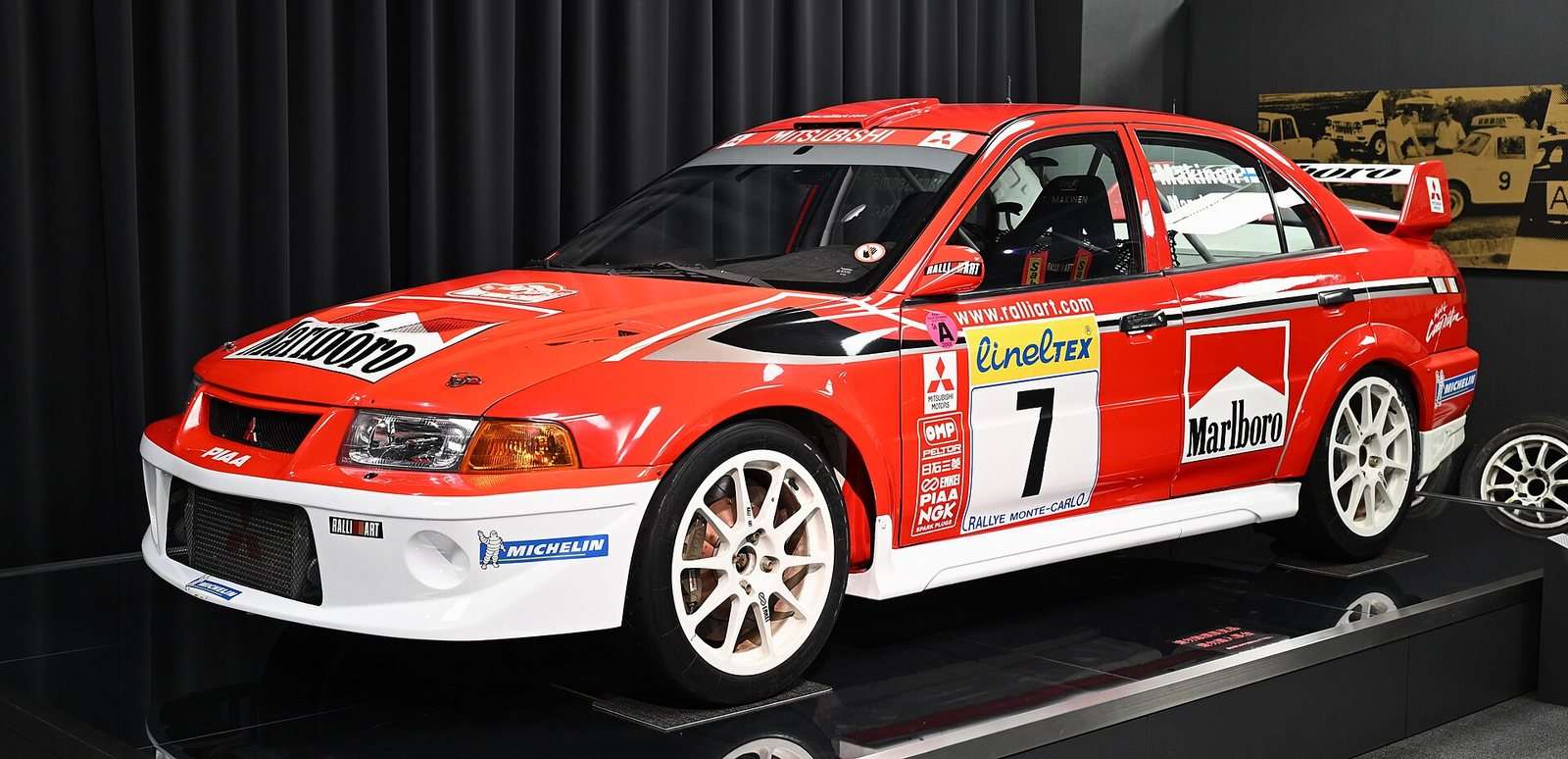 Mitsubishi Lancer Evolution VI Tommi Mäkinen rally car