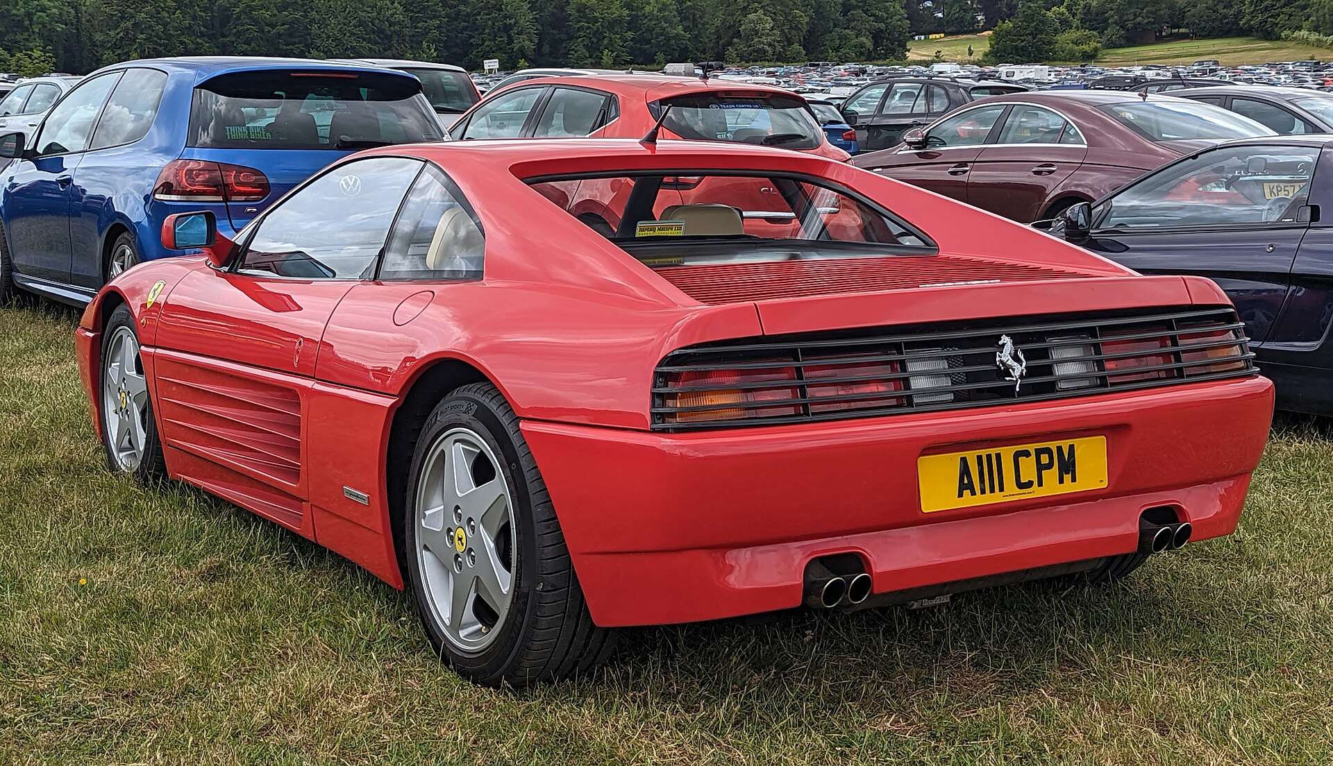 Red Ferrari 348 tb