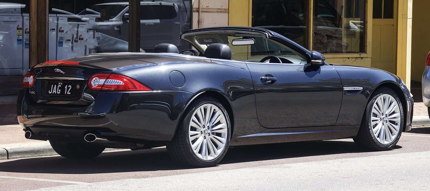 2012 Jaguar XK rear