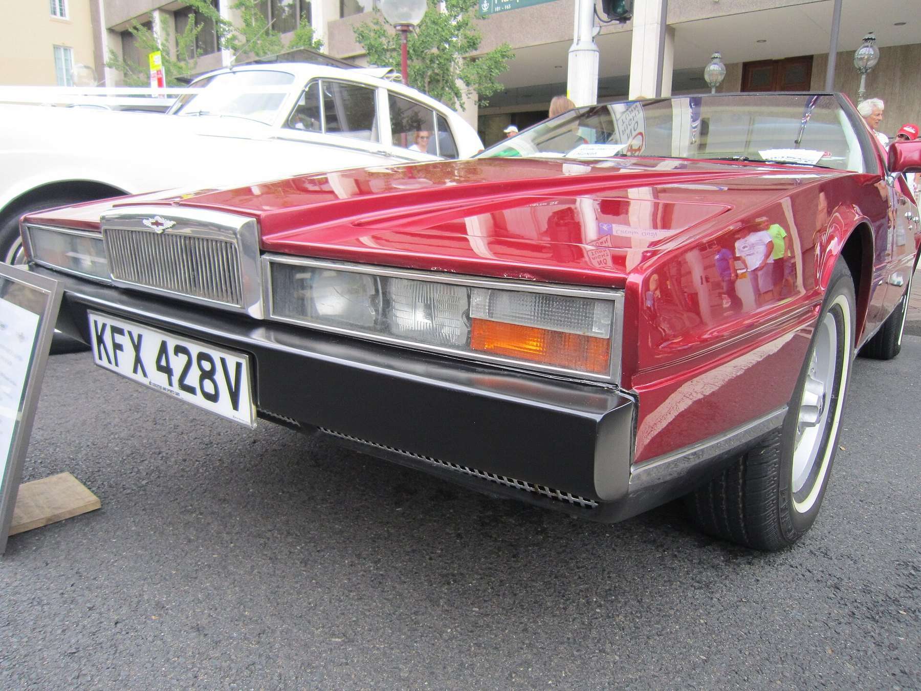 Aston Martin Lagonda Series 2 rear view