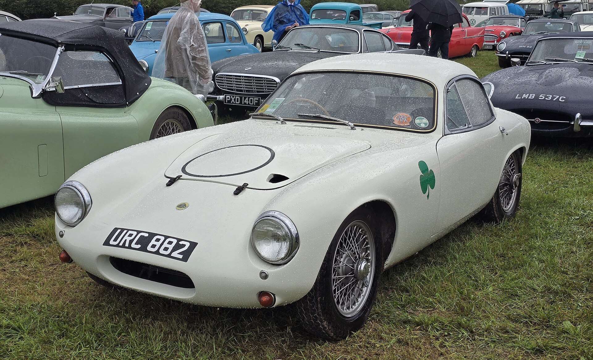 1960 Lotus Elite Type 14 front three-quarter view