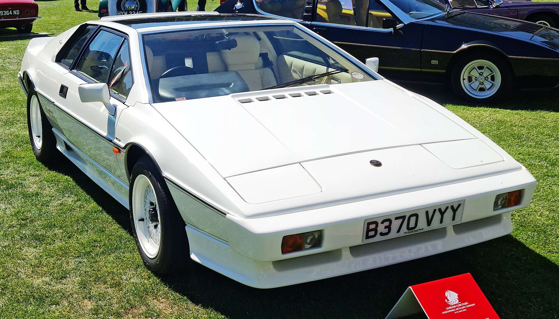 Lotus Esprit Turbo representing the Rare and Performance Lotus hub