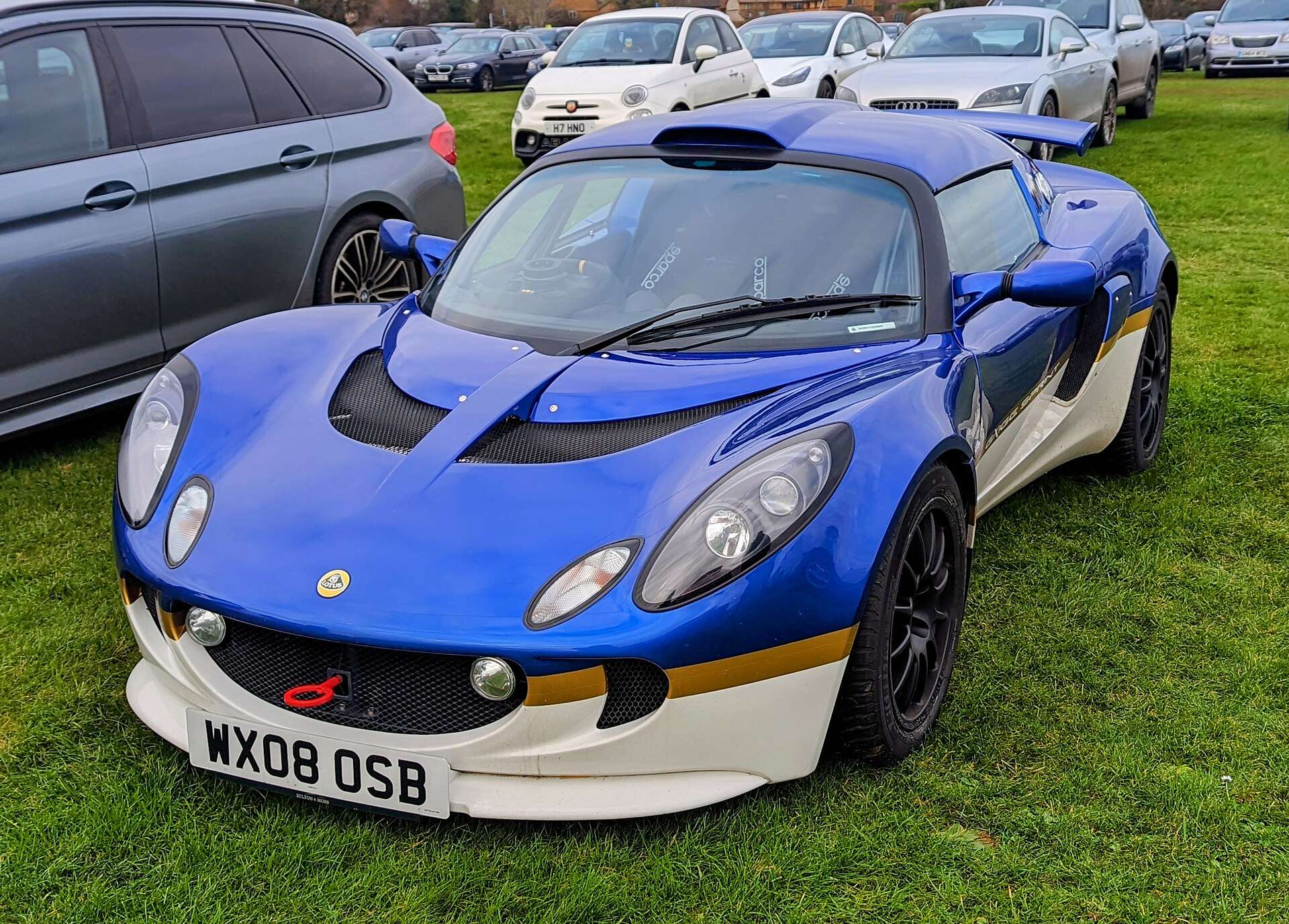 2008 Lotus Exige Sprint front three-quarter view