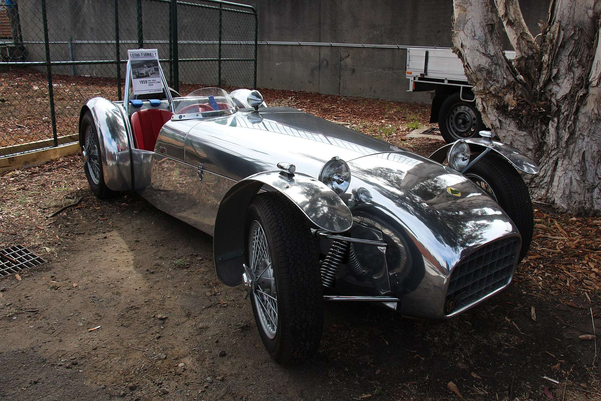1959 Lotus Super Seven Series 1 front three-quarter view
