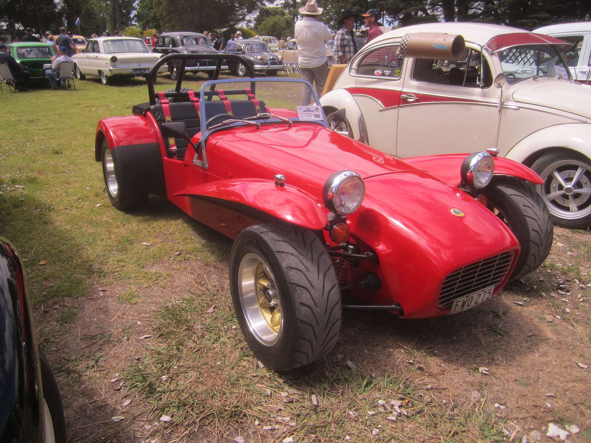 1964 Lotus Seven Series 2 side view