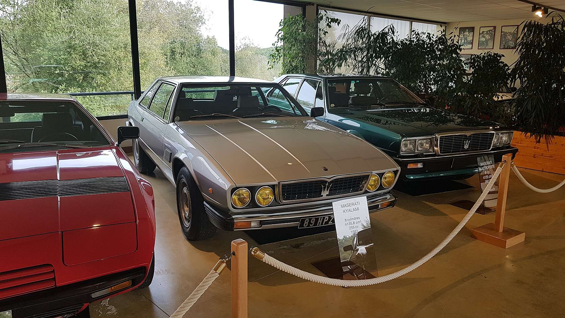 Bronze Maserati Kyalami front view