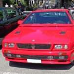 Maserati Shamal viewed from the front at the Vernasca Silver Flag