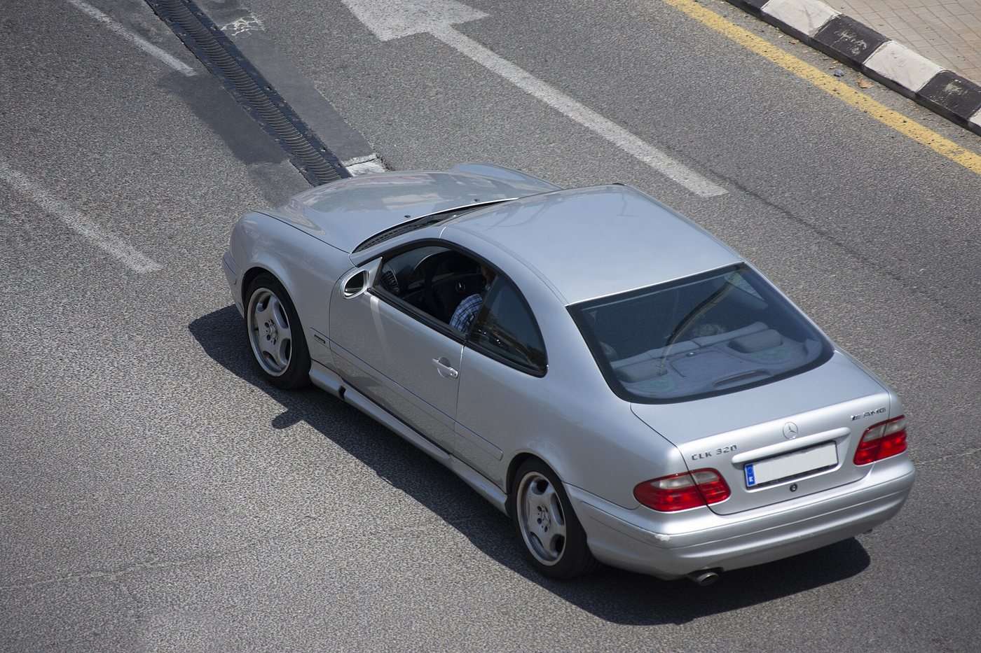 Mercedes-Benz C208 CLK with AMG styling